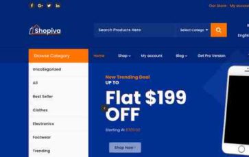 Shopiva (screenshot desktop)