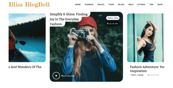 Bliss BlogBell (Sensational Theme)