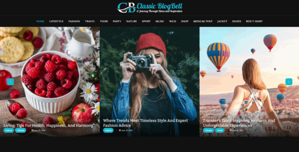 Classic BlogBell (Sensational Theme)