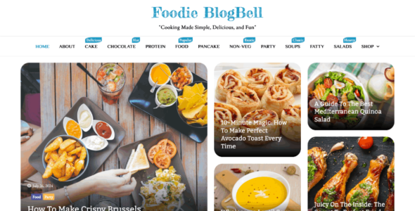Foodie BlogBell (Sensational Theme)