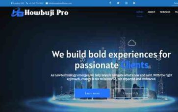 Howbuji Pro (screenshot desktop)