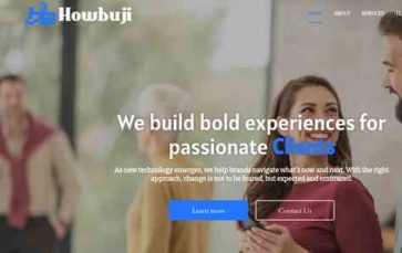 Howbuji (screenshot desktop)