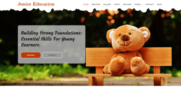 Junior Education (Sensational Theme)