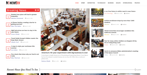 Newsix (Sensational Theme)