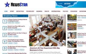 NewsStar (screenshot desktop)