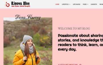 Rinova Blog (screenshot desktop)