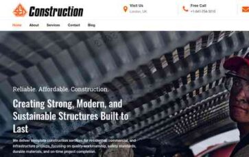 Sen Construction (screenshot desktop)