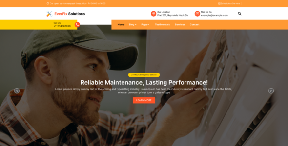 Expert AC Repair Pro (SEO Themes Expert)