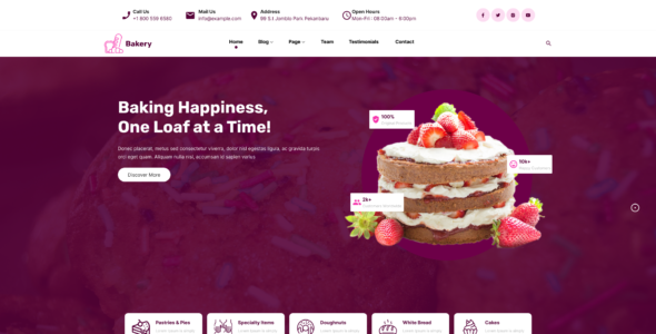 Expert Bakers Shop Pro (SEO Themes Expert)