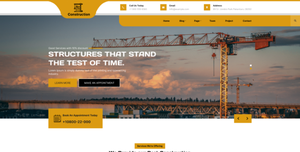 Expert Construction Company Pro (SEO Themes Expert)
