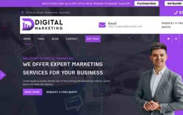 Expert Digital Agency Pro (screenshot desktop)