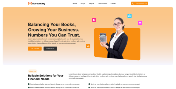 Expert Finance Manager Pro (SEO Themes Expert)