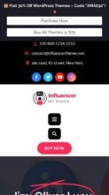 Expert Influencer Agency Pro (screenshot mobile)