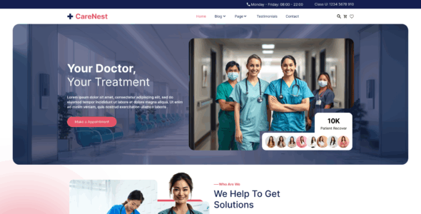 Expert Nurses Pro (SEO Themes Expert)