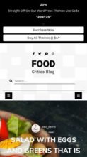 Food Critic Blogs Pro (screenshot mobile)