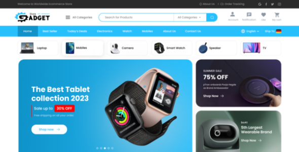 Gadget Store Pro (SEO Themes Expert)
