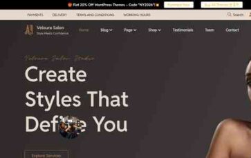 Hair Dresser And Salon Pro (screenshot desktop)