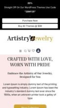 Jewellery Boutique Pro (screenshot mobile)
