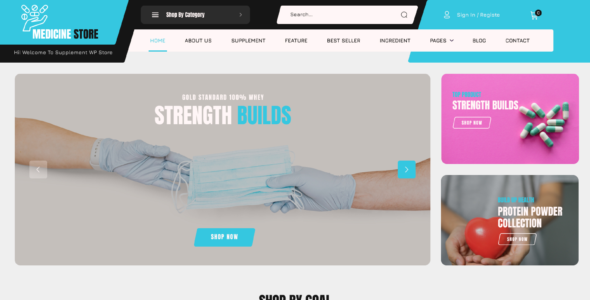 Medicine Shop Pro (SEO Themes Expert)