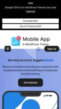 Mobile App Launch Pro (screenshot mobile)