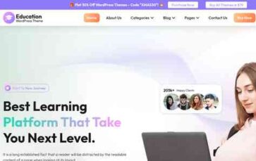 Online Education Academy Pro (screenshot desktop)