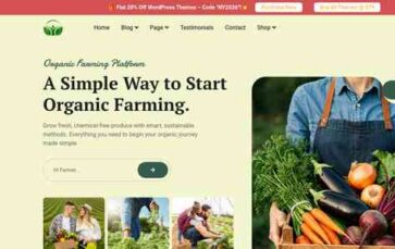 Organic Shop Pro (screenshot desktop)