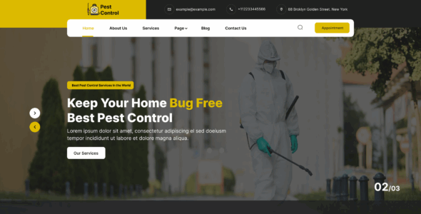 Pest Control Comapny Pro (SEO Themes Expert)