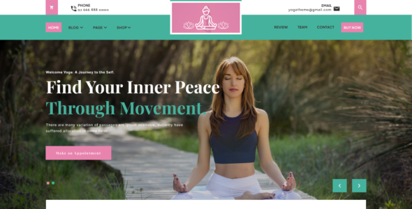 Yoga Fitness Classes Pro (SEO Themes Expert)