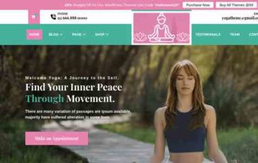 Yoga Fitness Classes Pro (screenshot desktop)