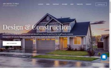 Architect Pro (SEO Themes) (screenshot desktop)