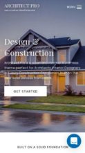 Architect Pro (SEO Themes) (screenshot mobile)