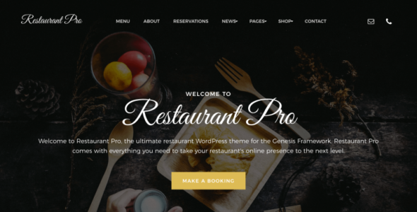 Restaurant Pro (SEO Themes)