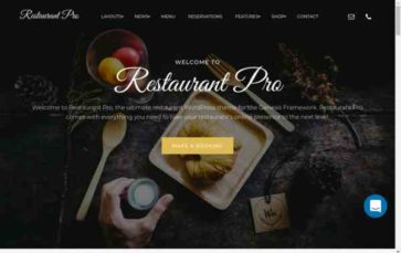 Restaurant Pro (screenshot desktop)