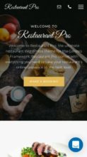 Restaurant Pro (screenshot mobile)