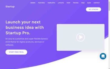 Startup Pro (SEO Themes) - (screenshot desktop)