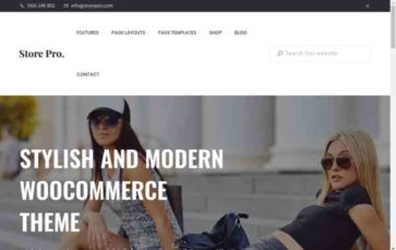 Store Pro (SEO Themes) (screenshot desktop)