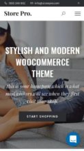 Store Pro (SEO Themes) (screenshot mobile)
