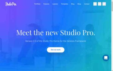 Studio Pro (SEO Themes) (screenshot desktop)