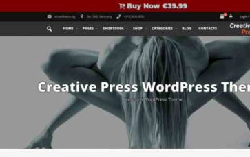 Creative Press Premium (screenshot desktop)