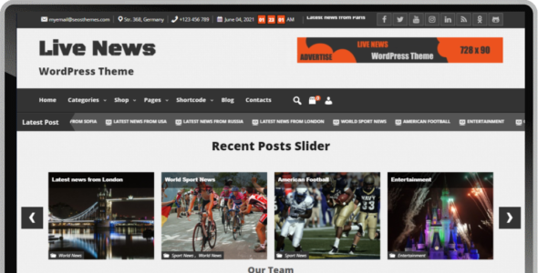 Live News Premium (SEOS Themes)