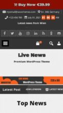 Live News Premium (screenshot mobile)