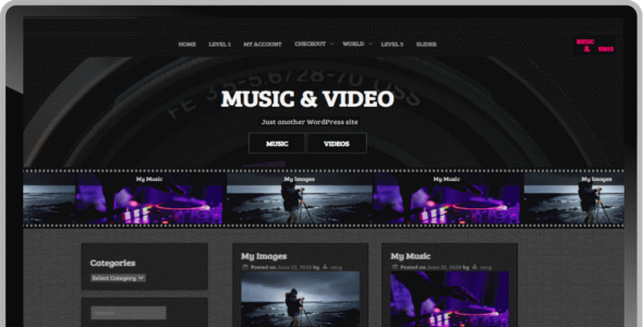 Music and Video Premium (SEOS Themes)