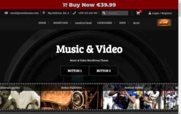 Music And Video Premium (screenshot desktop)