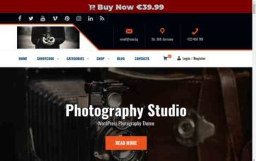 Photography Studio Premium (screenshot desktop)