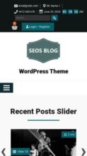 SEOS Blog Premium (screenshot mobile)
