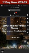 SEOS Social Premium (screenshot mobile)