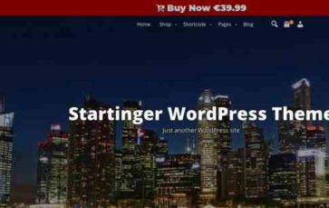 Startinger Premium (screenshot desktop)