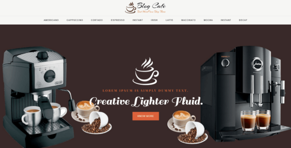 Blog Cafe (Shadow Themes)