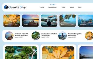 Overall Blog (screenshot desktop)
