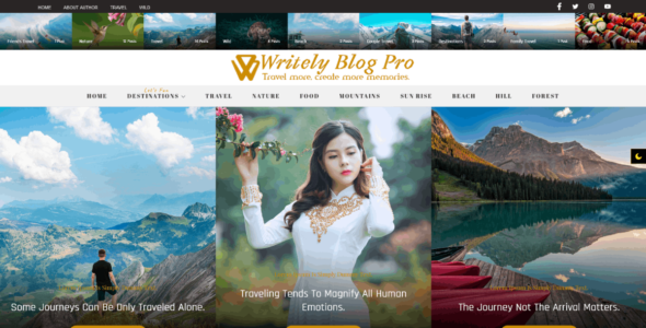 Writely Blog Pro (Shadow Themes)